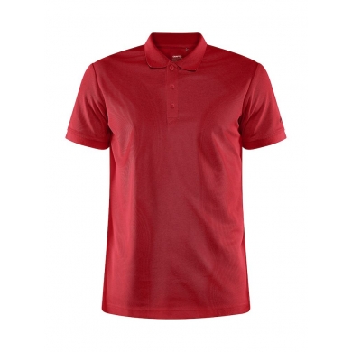 Craft Sport-Polo Core Unify (funktionelles Recyclingpolyester) rot Herren